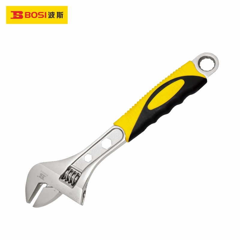 高档胶柄活动扳手